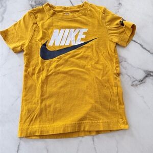 Nike Kids Mustard Yellow Tee